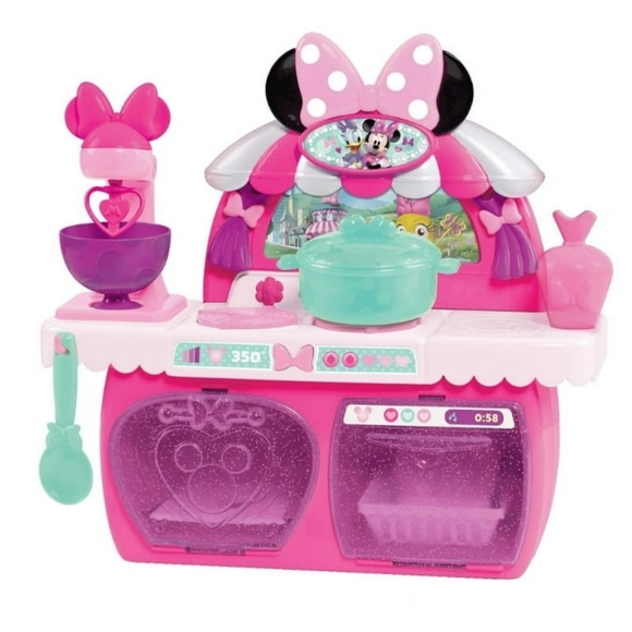 Disney Other - 'DISNEY'S 'BOWTASTIC PASTRY PLAYSET' MUSIC & LIGHTS MINNIE'S BAKING 15-PIECE SET